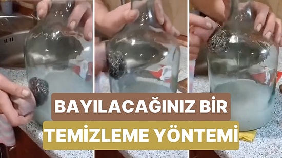 Temizlenmesi Zor Olan Şişeleri Basit Bir Şekilde Tertemiz Yapabileceğiniz Bu Pratik Yönteme Bayılacaksınız