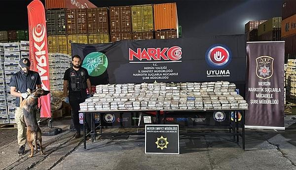 Peker’in videolarında bahsetti ve Türkiye’de uyuşturucu ticareti için en önemli alanlardan olduğunu iddia ettiği Mersin Limanı’nda operasyon yapıldı.