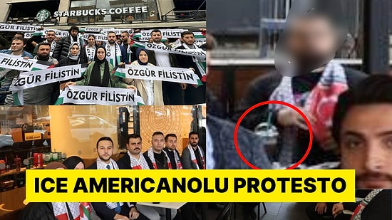 AKP Gençlik Kolları'nın Filistin İçin Düzenlediği "Starbucks'ta Yer Kapatma" Eylemindeki Detay Viral Oldu