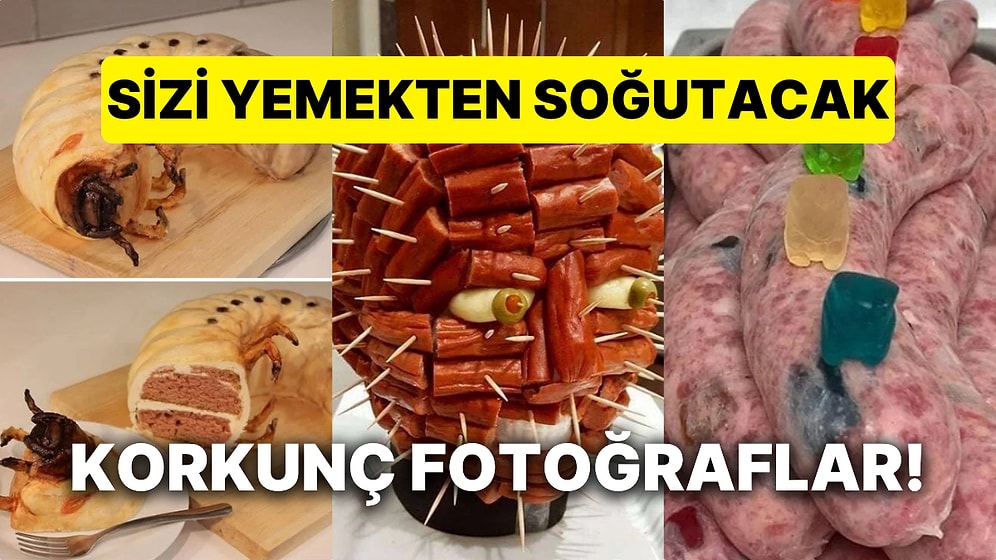 Görünce İştahınızı Kaçırıp Yemek Yemeye Tövbe Ettirecek Dünyanın En Enteresan ve Korkunç Yemek Fotoğrafları!