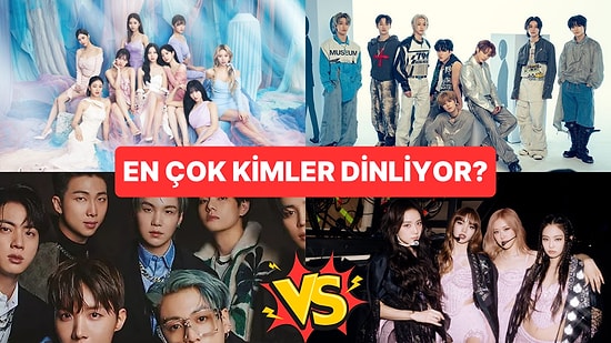 K-Pop Şarkıcılarının Dünya Çapında Dinlenme Oranları Geçen Yıla Göre Yüzde 42 Arttı!