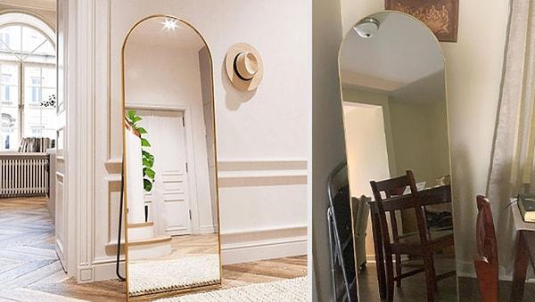 3. Aynalar evinizi çok daha geniş gösterirken dekorasyonunuza da modern bir hava katar.