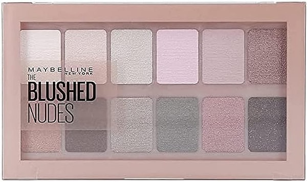 2. Maybelline New York The Blushed Nudes Far Paleti