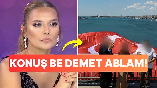 Uçana Kaçana Laf Eden Demet Akalın Bu Kez 100. Yılda Köprülere Bayrak Asılmamasına İsyan Etti!