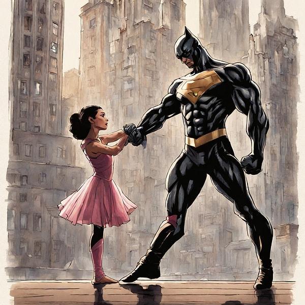 8. A retired superhero is drawn back into action to save a city from destruction, but first, he must train a young dancer to win a ballet competition.