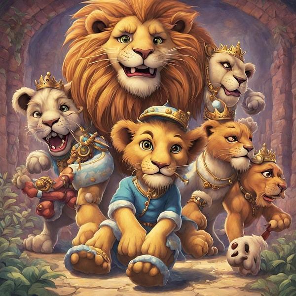 7. A young lion prince is framed for murder and joins a group of misfit toys on a journey to clear his name.