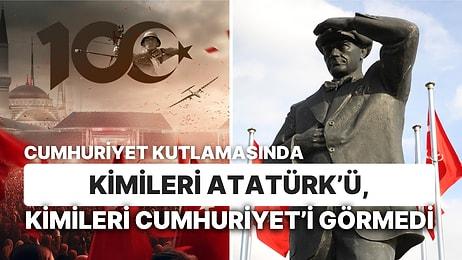 Kimileri Atatürk'ü, Kimileri Cumhuriyet'i Görmedi: Bir Kısım Medyada Atatürk Olmayan Kutlamalar Dikkat Çekti!