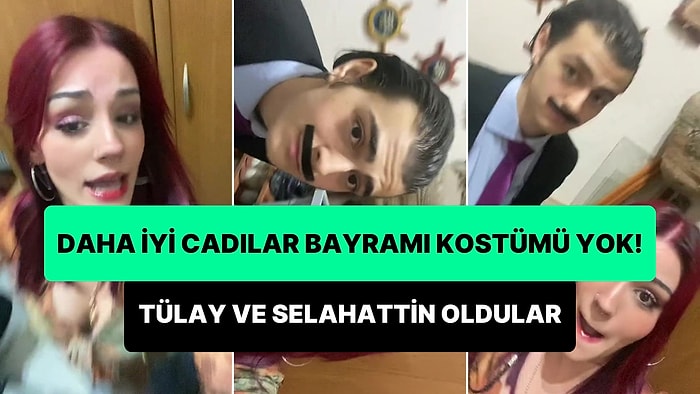 'Akşam Lokale Geliyon mu Aşkısı?' Cadılar Bayramı İçin Yalan Dünya'dan Tülay ve Selahattin Karakteri Olan Çift