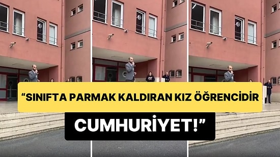 Türkiye'nin Konuştuğu Öğretmen: 'Sınıfta Parmak Kaldıran Kız Öğrencidir Cumhuriyet'
