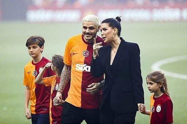 Galatasaray'ın yıldızı Icardi ve eşi Wanda Nara'nın ülkemize besledikleri sempati aşikar.