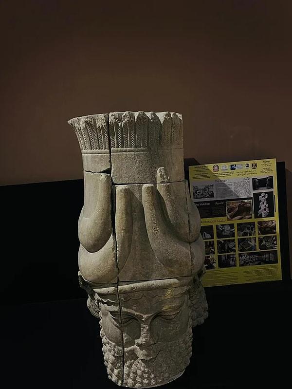 5. Çalınıp parçalanarak Türkiye'ye kaçırılan Lamassu'nun heykelinin başı kuzey Irak'ta tekrardan keşfedildi. Heykel şu anda Irak Müzesi'ndeki Süryani galerisinde sergileniyor.