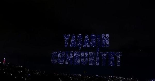 Deniz Kuvvetleri Komutanı Oramiral Ercüment Tatlıoğlu'nun sevk ve idaresi ile gerçekleşen tarihin en büyük resmigeçidinden sonra İstanbul'da kutlamalara devam edildi.