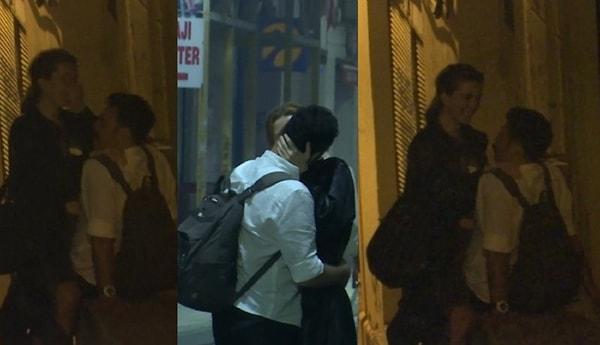 tv100 Magazin Hattı’ndan Onur Üçkarışoğlu ve Ömer Can’ın özel haberine göre, Bület Parlak ve sevgilisi Taksim'in sokaklarında öpüşürken görüntülendi.