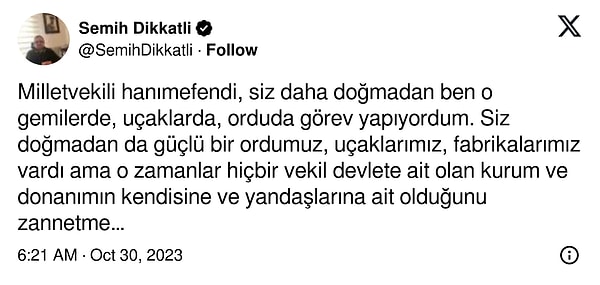 Devlete ait olan kurum ve donanımın ayrıştırılarak belli bir kesime ait olduğunu ve onlar tarafından kullanıldığını ima ettiğini ifade edenler buna kesin bir dille karşı çıktı.