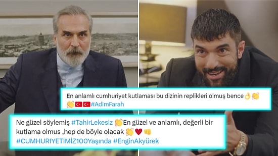 Adım Farah'taki Cumhuriyetin 100. Yılı Göndermesi Tüyleri Diken Diken Etti!