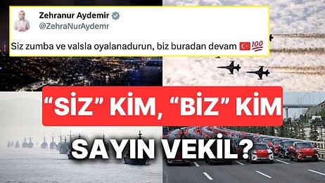 AK Parti Milletvekili Zehranur Aydemir'in 29 Ekim Paylaşımında Kullandığı Ayrıştırıcı Sözler Tepki Çekti