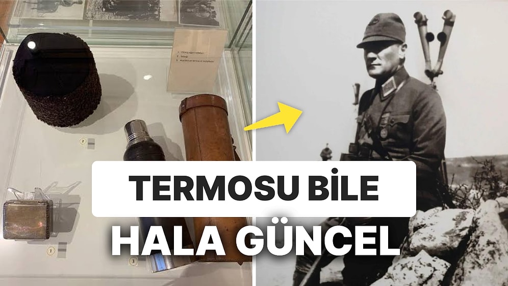 Beyaz Yakalıların Gözdesi Termos, Atatürk Tarafından 100 Yıl Önce Kullanmış: Sosyal Medyada Yorumlar Coştu