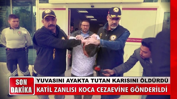 Kapıdan içeri almadım dediği eşini önce evin salonunda boğarak öldüren Tayfur Kılıç, daha sonra eşinin cesedini alıp uçurumdan attığını sorgu esnasında itiraf etti.