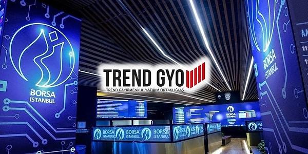 Trend GYO, Şirket herhangi bir örgüte maddi destekte bulunmadığını bildirdi.