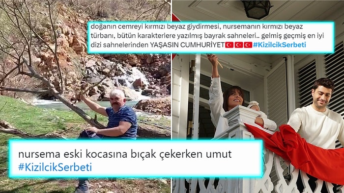 29 Ekim Kutlamasından Ömer'in Baloncuğuna Kızılcık Şerbeti İzleyicilerinin Bu Haftaki Paylaşımları