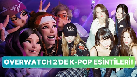 Buralar Alev Aldı: K-Pop Grubu Le Sserafim'in Klibine Overwatch 2 Kızları da Katıldı