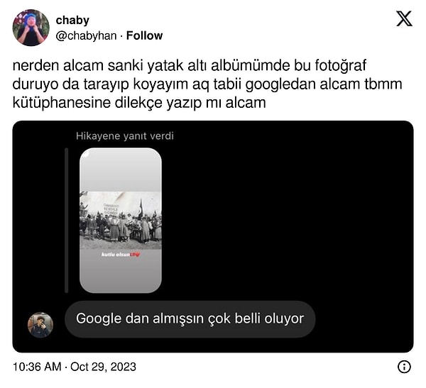 Chaby'nin isyanıyla başlayalım.