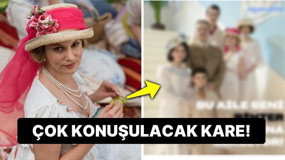 Farah Zeynep Abdullah ve Boran Kuzum'un Başrolde Olduğu Bihter Filminden Merak Uyandıran Yeni Bir Kare Geldi!