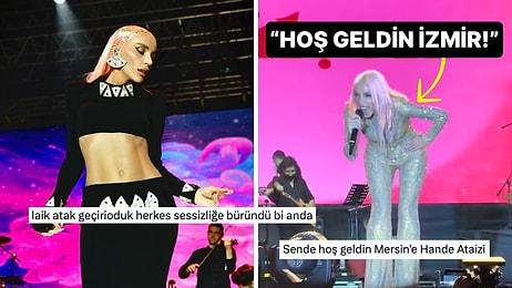 Mersin'de Sahne Alıp Seyirciye "Hoş Geldin İzmir!" Diye Bağıran Gülşen Fena Dillere Düştü!