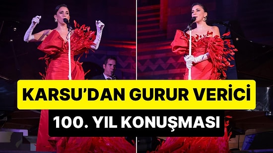 Karsu'dan Londra'da Gurur Verici 100. Yıl Konuşması: 'Atatürk Sayesinde Bugün Olduğum Kadın Oldum'