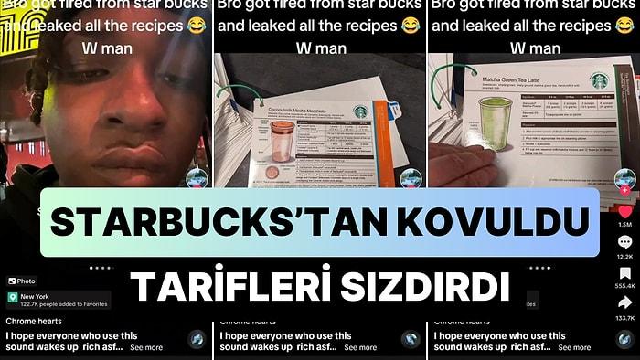 Starbucks'taki İşinden Kovulunca İçecek Tariflerini Sosyal Medyada Paylaşarak İntikam Alan Genç
