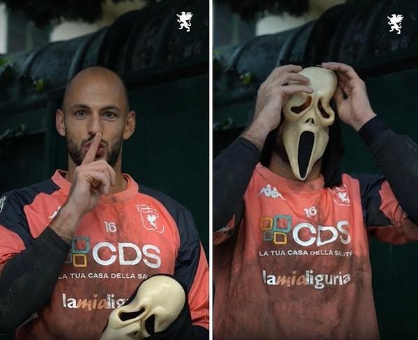 Her yıl 31 Ekim'de kutlanan Cadılar Bayramı için bir etkinlik hazırlayan Genoa takımı, futbolculara 'korkutucu' bir şaka hazırlandı.