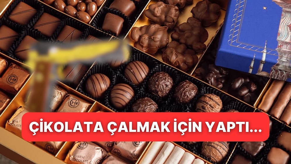 Süpermarketten Çikolata Çalmak İçin Kullandığı Yöntemle Herkesi Çok Şaşırttı
