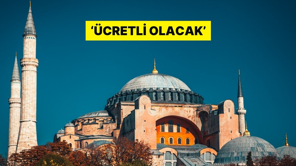 Bakan Duyurdu: Ayasofya Hakkında Yeni Karar