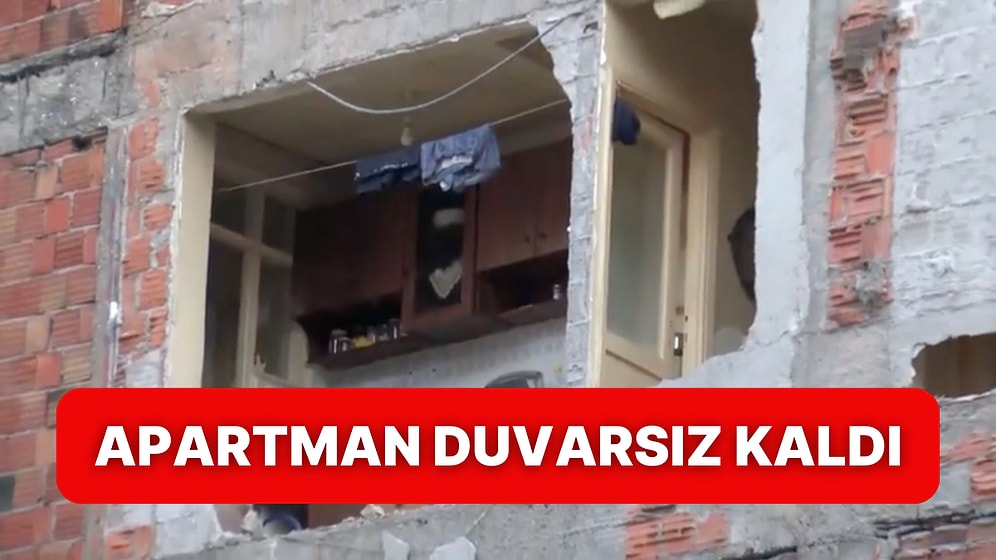 Yanındaki Bina Yıkılınca Gerçekler Ortaya Çıktı