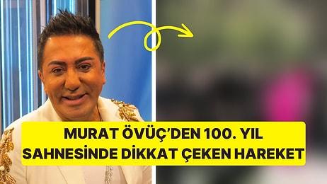 Murat Övüç'ün 100. Yıl Sahnesine Koruma Ordusu İle Gelmesi Dikkat Çekti!