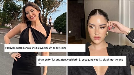 Ala Tokel'in Cadılar Bayramı Paylaşımına Yanıt Veren Kullanıcı Tepkilerin Hedefi Oldu