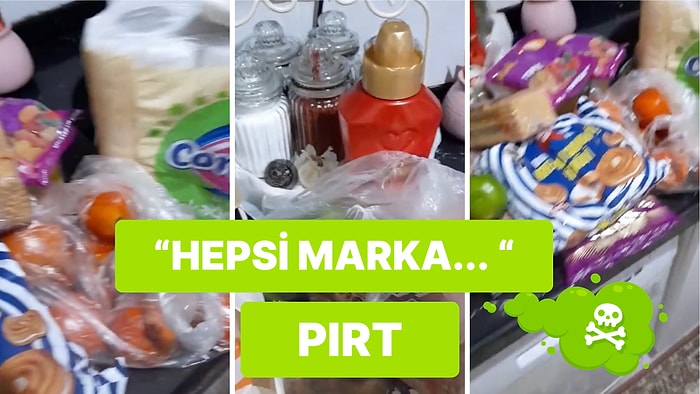 Marketten Aldığı Ürünleri Anlatırken Osuran Kadının TikTok Videosu Gündem Oldu