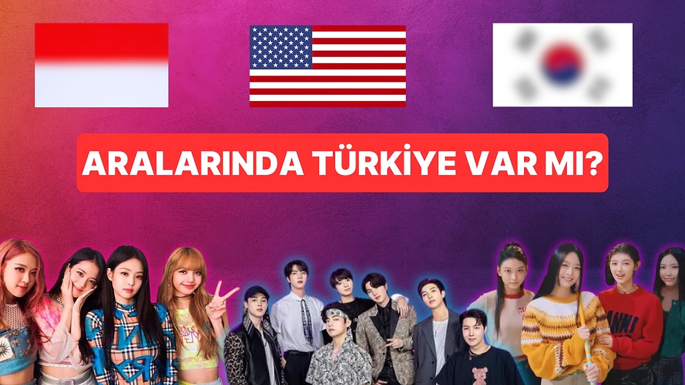 2023 Yılında K-Pop Türünü En Çok Dinleyen İlk Yedi Ülke Açıklandı! Aralarında Türkiye Var mı?