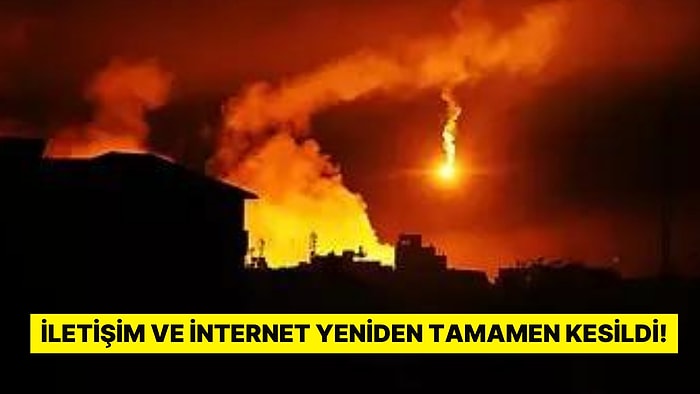 Abluka Altında Olan Gazze, İnsani Felaketin Eşiğinde: İletişim Ve İnternet Yeniden Tamamen Kesildi