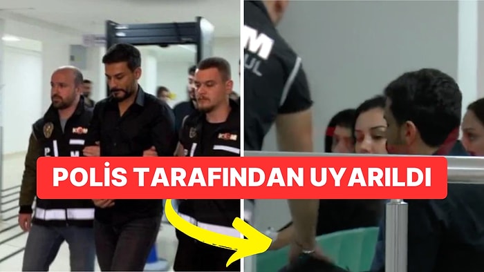 Gözaltına Alınan Engin Polat Bacak Bacak Üstüne Attığı İçin Polis Tarafından Uyarıldı