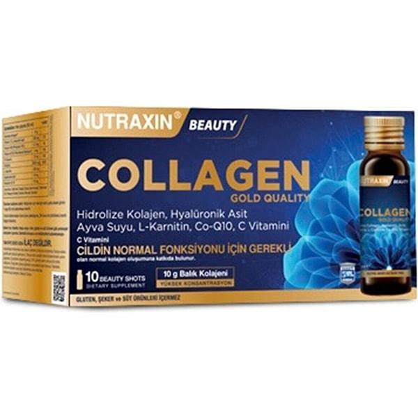 5. Nutraxin Beauty Gold Collagen - 10x50 ml Kolajen