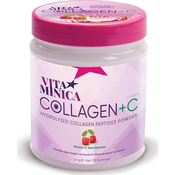 10. Vitaminica Collagen - 30 Porsiyonluk Toz Kolajen