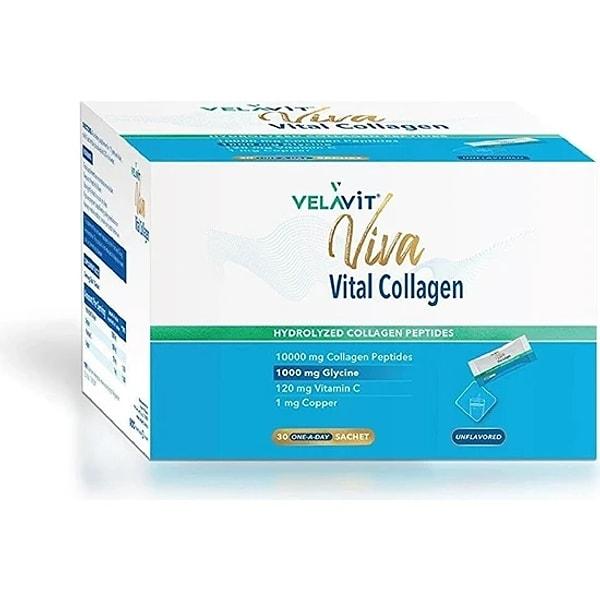 11. Velavit Viva Vital Collagen - 30 Toz Saşe