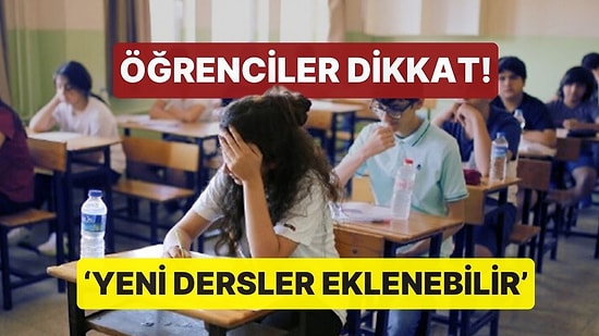 Öğrenciler Dikkat! Bakan Tekin, Okullarda Müfredatın Değişeceğini Açıkladı
