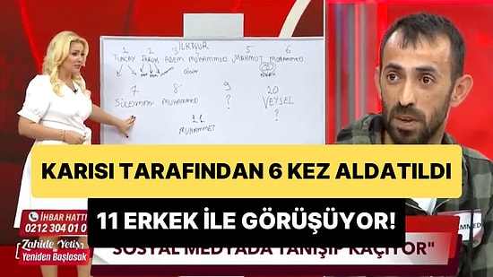 6 Kez Aldatılan Adam, 11 Erkek ile Görüşen Karısının Eve Dönmesi İçin Zahide Yetiş'e Başvurdu