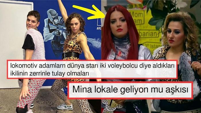 Ebrar Karakurt ve Mina Popovic'in Zerrin ve Tülay'ı Aratmayan Halleri Sosyal Medyaya Damgasını Vurdu