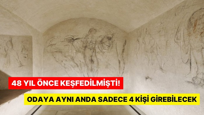 Sanat Devi Michelangelo'nun Gizli Odası Ziyarete Açılacak: Odaya Aynı Anda Sadece 4 Kişi Girebilecek