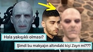 Voldemort'un Hık Deyip Burnundan Düşen Zayn'in Fotoğrafları Görenleri Korkuttu!