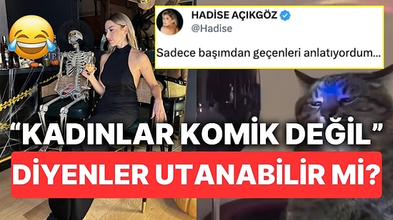 Başından Geçenleri Anlatsa Tarihe Destan Bırakacak Hadise'nin Dert Ortağı İskelet Oldu