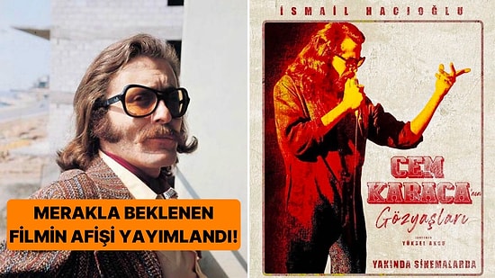 Cem Karaca'nın Hayatını Konu Alan "Cem Karaca'nın Gözyaşları" Filminin Afişi Yayımlandı!